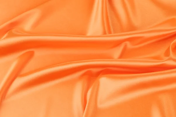 Orange silk background. — Stock Photo, Image