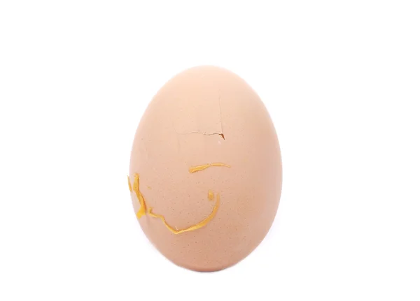 Telur pecah . — Stok Foto