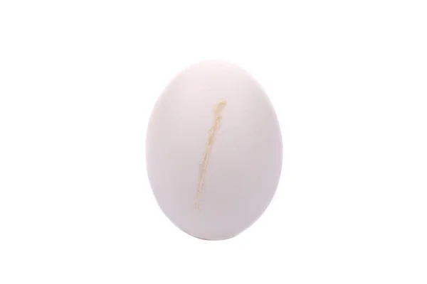 Dirty chicken egg. — Stock Photo, Image