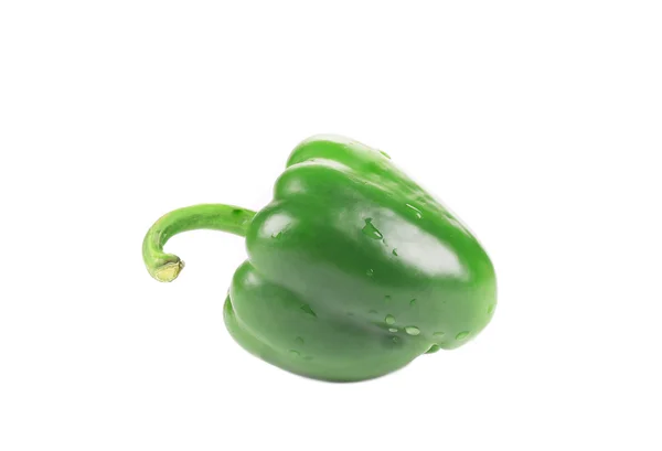 Fresh green bell pepper. — Stock Photo, Image