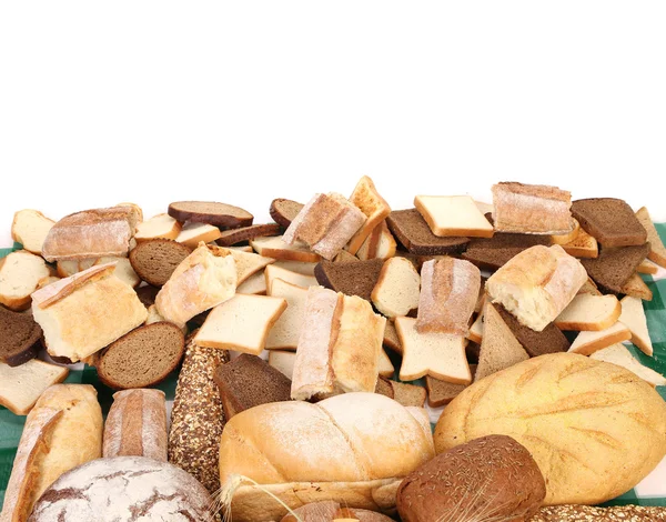 Different types of bread. — Stock Photo, Image