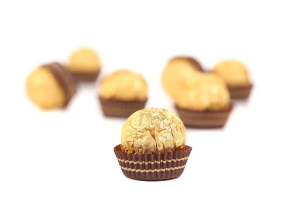 Caramelos de chocolate dulce. —  Fotos de Stock