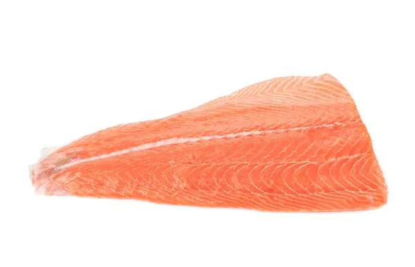 Filé de salmão cru. — Fotografia de Stock