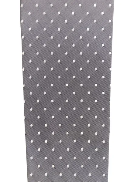 Corbata gris con mota blanca . — Foto de Stock