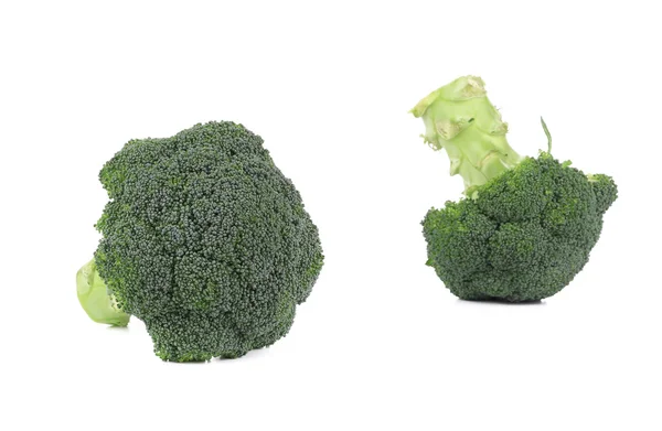 Frische zwei Brokkoli. — Stockfoto