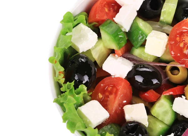 Frischer griechischer Salat. — Stockfoto