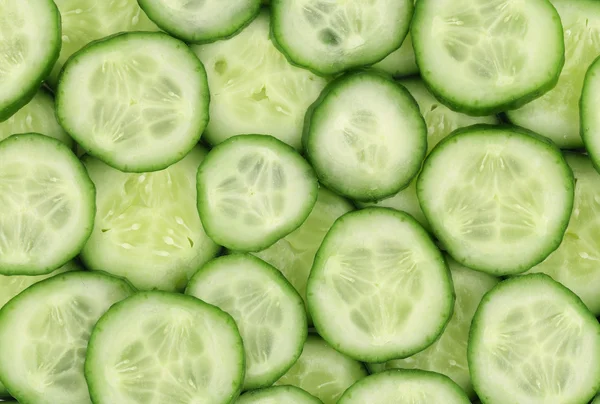 Fresh cucumber closeup. — Stock Photo, Image