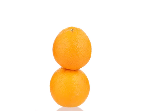 Zwei reife Orangen. — Stockfoto