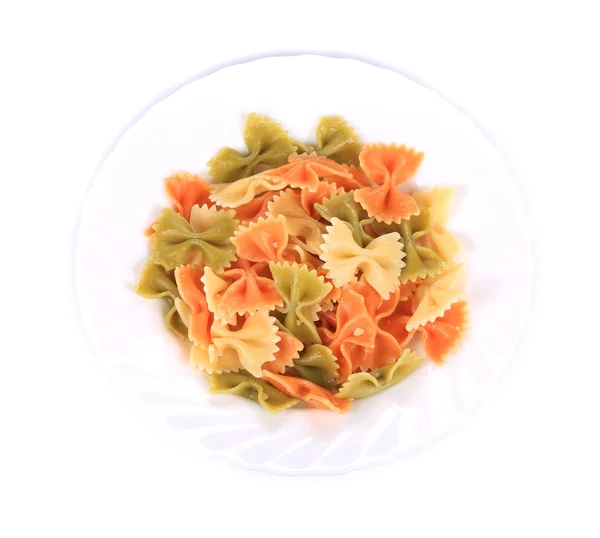 Italian pasta farfalle. — Stock Photo, Image