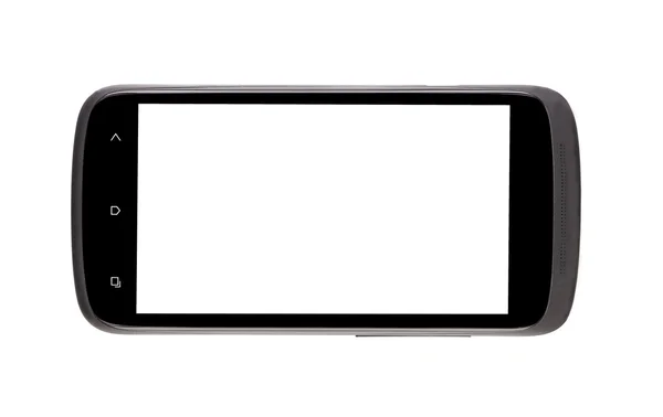 Cell phone with clipping path. — Stock Photo, Image