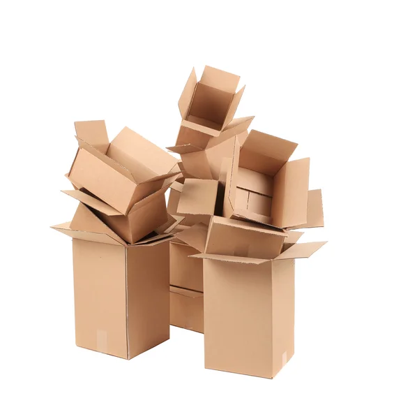 Cardboard boxes. — Stock Photo, Image