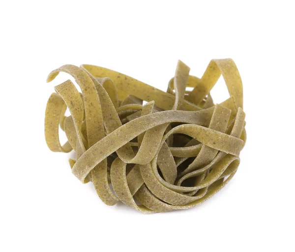 Tagliatelle paglia italian pasta. — Stock Photo, Image