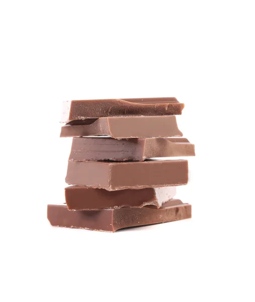 Çikolata yığın — Stok fotoğraf