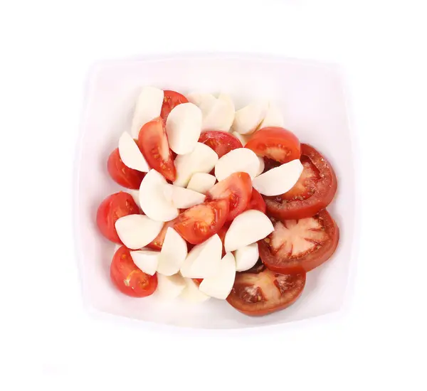 Tasty caprese salad. — Stock Photo, Image