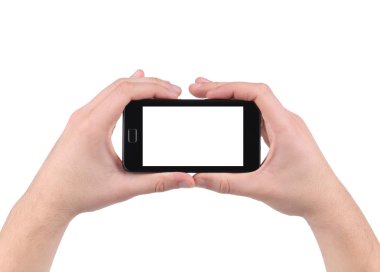 el cep telefonu ile kırpma yolunu tutar..