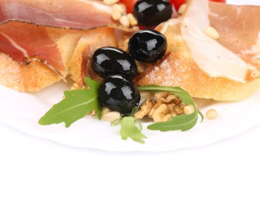 prosciutto ve Roka Salatası.