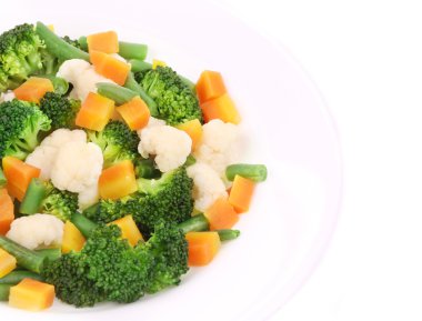 Brokoli Salatası, yakın çekim.