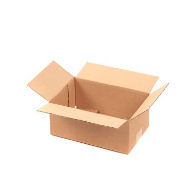 boş kutu yakın çekim.