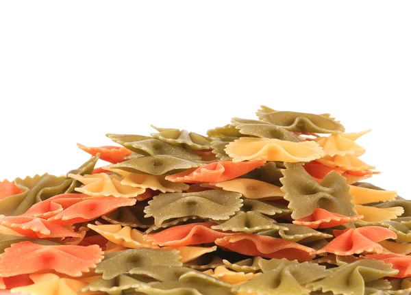 Tumpukan pasta Italia farfalle . — Stok Foto