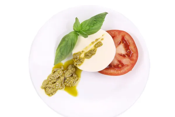 Hermosa ensalada caprese . — Foto de Stock