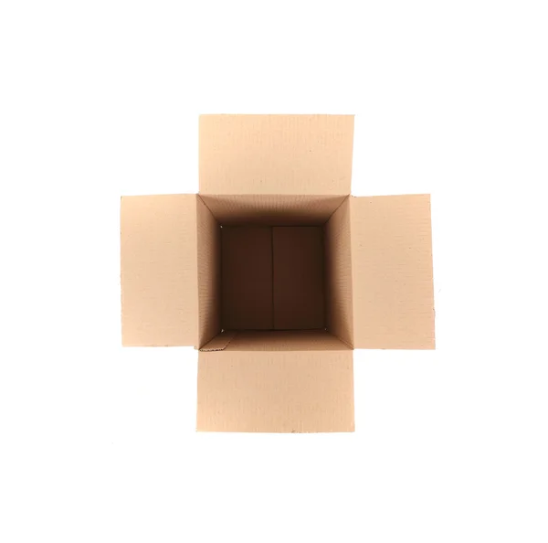 Картонная коробка . — стоковое фото