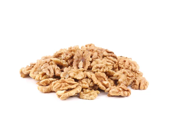 Heap of walnut kernels. — Stock Photo, Image