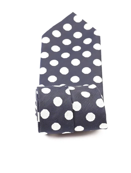 Man blue tie close-up. — Stock Photo, Image