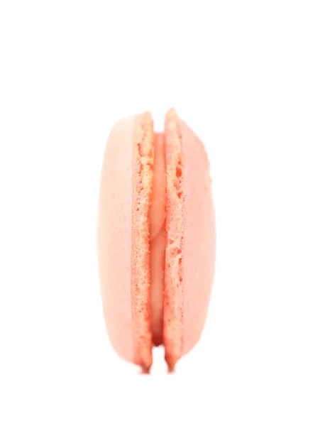Pink tasty macaroon. — Stock Photo, Image
