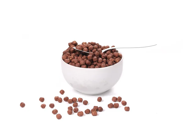 Cereal de chocolate de aveia . — Fotografia de Stock