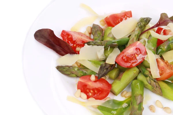 Primo piano dell'insalata di asparagi . — Foto Stock