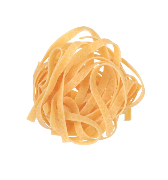 Tagliatelle paglia İtalyan makarna. — Stok fotoğraf