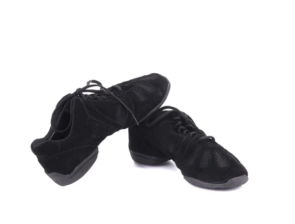 Black pair of dance shoes. — Stock Photo, Image