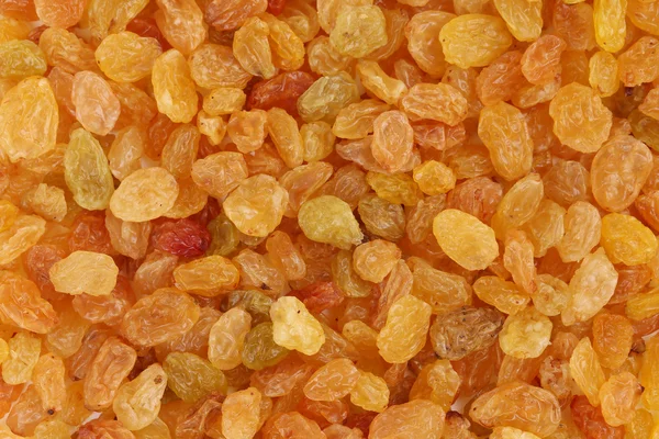 Golden raisins close up. — Stock Photo, Image