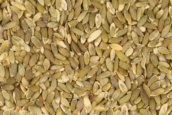 Close up of pumpkin seeds. — Stock Photo, Image