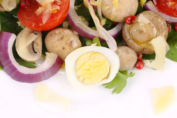 Close up of mushroom salad. — Stock Photo, Image