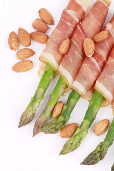 Fresh asparagus salad. — Stock Photo, Image