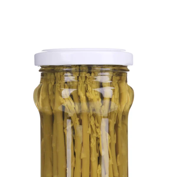 Marinated green asparagus. — Stock Photo, Image