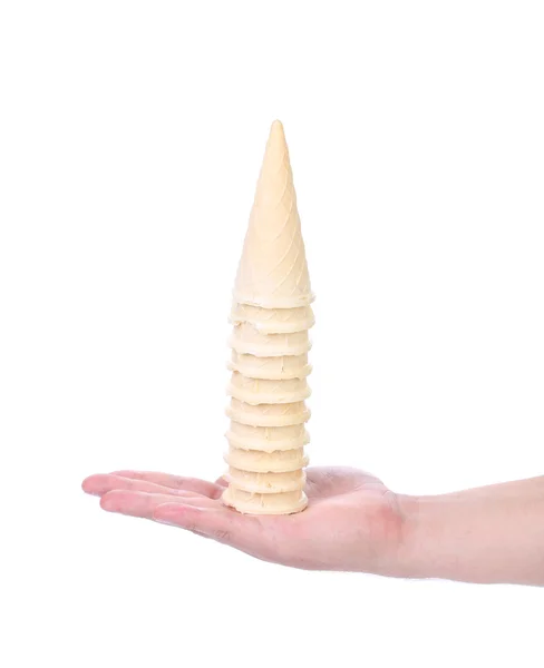 Cono de gofre de helado . — Foto de Stock