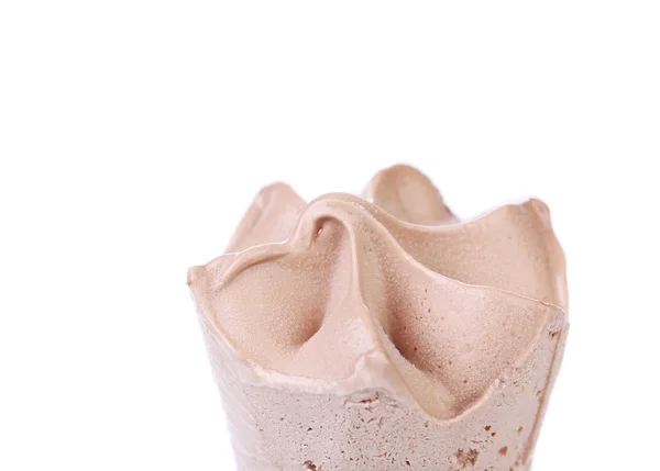 Шоколадное мороженое . — стоковое фото