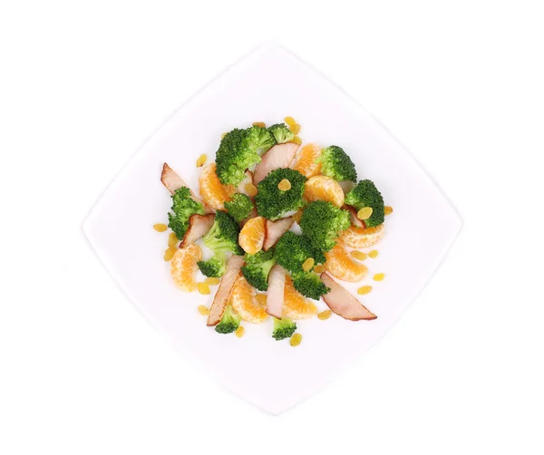 Close up van broccoli salade. — Stockfoto