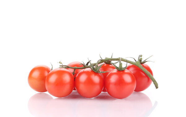 Close up of fresh tomatoes.
