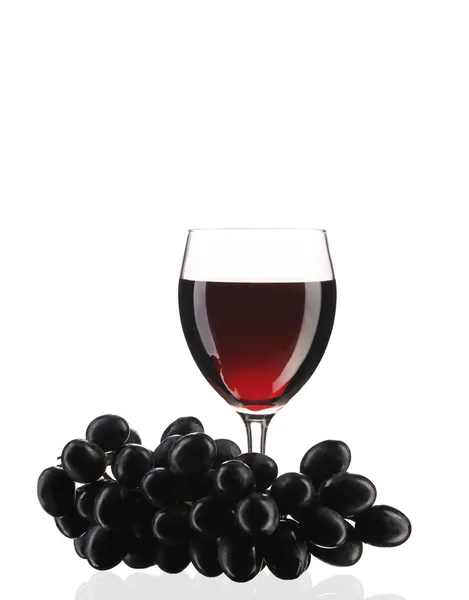 葡萄和红酒的组成. — 图库照片