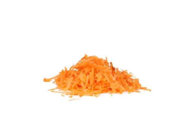 Bos van geraspte wortelen. — Stockfoto