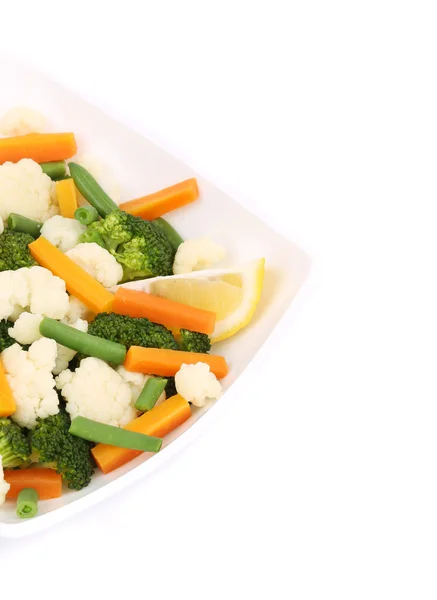 Brokkoli és karfiol saláta. — Stock Fotó