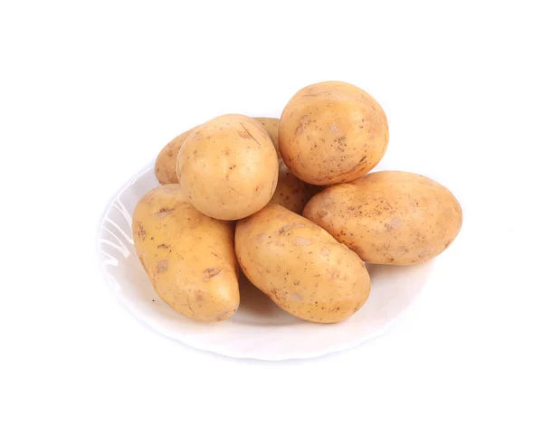 Verse rijpe aardappelen. — Stockfoto