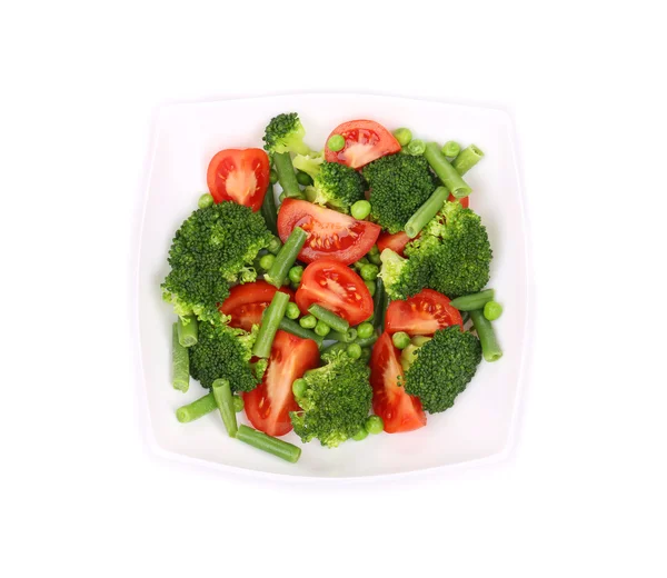 Broccoli salad with tomatoes. — Stock Photo, Image