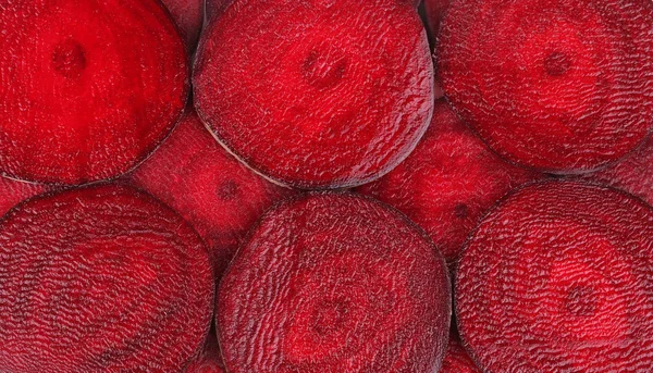 Closeup of sliced ripe beet. — Stock Photo, Image