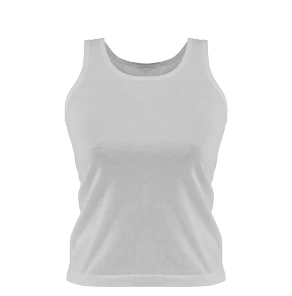 Camisa feminina em branco . — Fotografia de Stock
