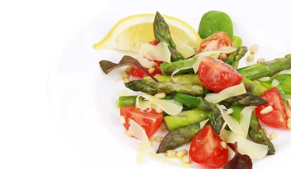 Close up of asparagus salad. Stock Picture