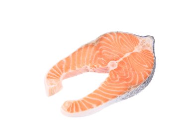 Çiğ somon bifteği.